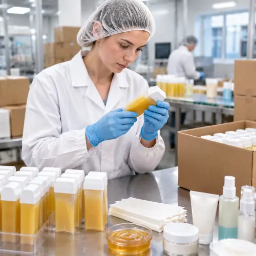 Roll-on wax cartridge leakage and packaging QC inspection