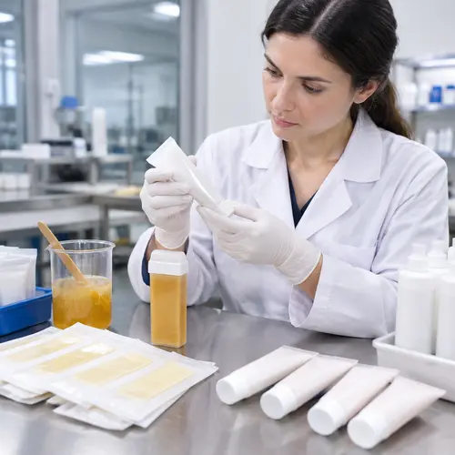 Hair removal product packaging QC inspection for leakage and deformation