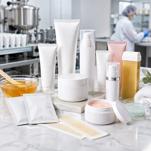 Depilatory cream packaging options undergoing compatibility review